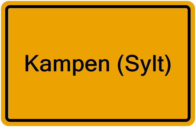 Handelsregister Kampen (Sylt)